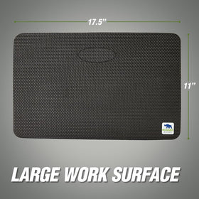 RUGGED RHINO kneeling pad supports up to 300 pounds