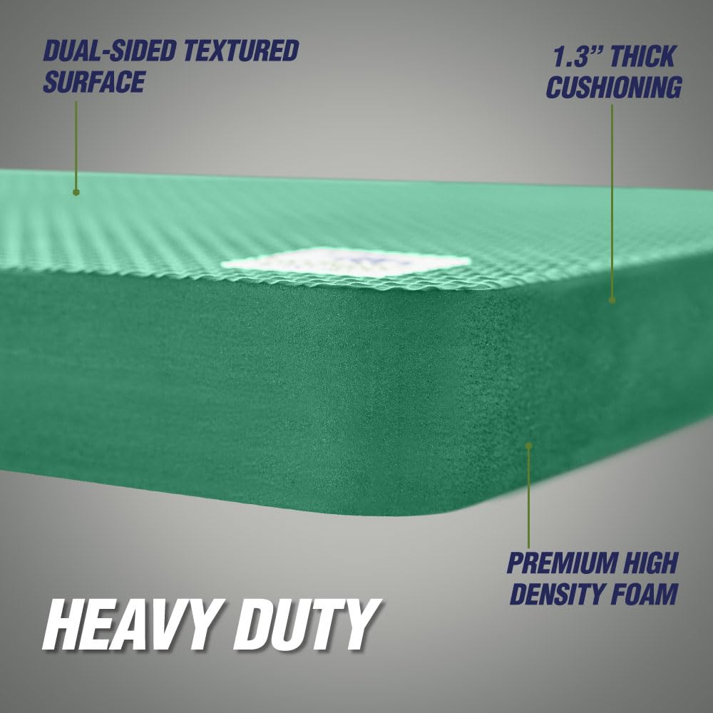 RUGGED RHINO pine green kneeling pad for yard work