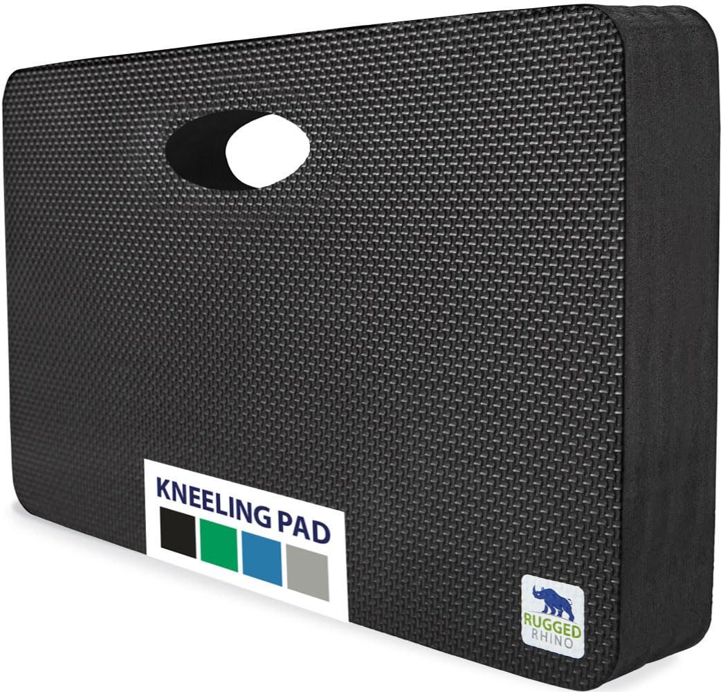 RUGGED RHINO kneeling pad foam close-up showing dense padding for comfort