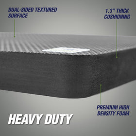RUGGED RHINO kneeling pad protects knees on concrete floors