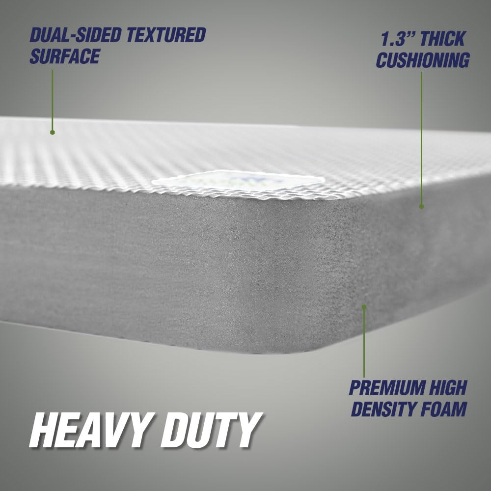 Rugged Rhino kneeling pad rolled for storage and compact packing