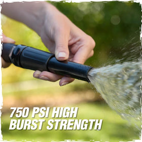 Rugged Rhino leak-proof connection with three O-rings prevents dripping at the spigot.
