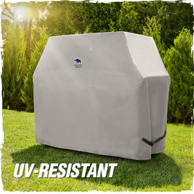 Rugged Rhino PVC laminate layer detail shows water resistance.