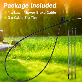 RUHUALIFE Honda-compatible brake cable fits multiple HRR and HRX models.