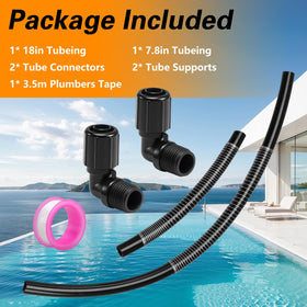 RUHUALIFE complete package for quick pool chlorinator installation