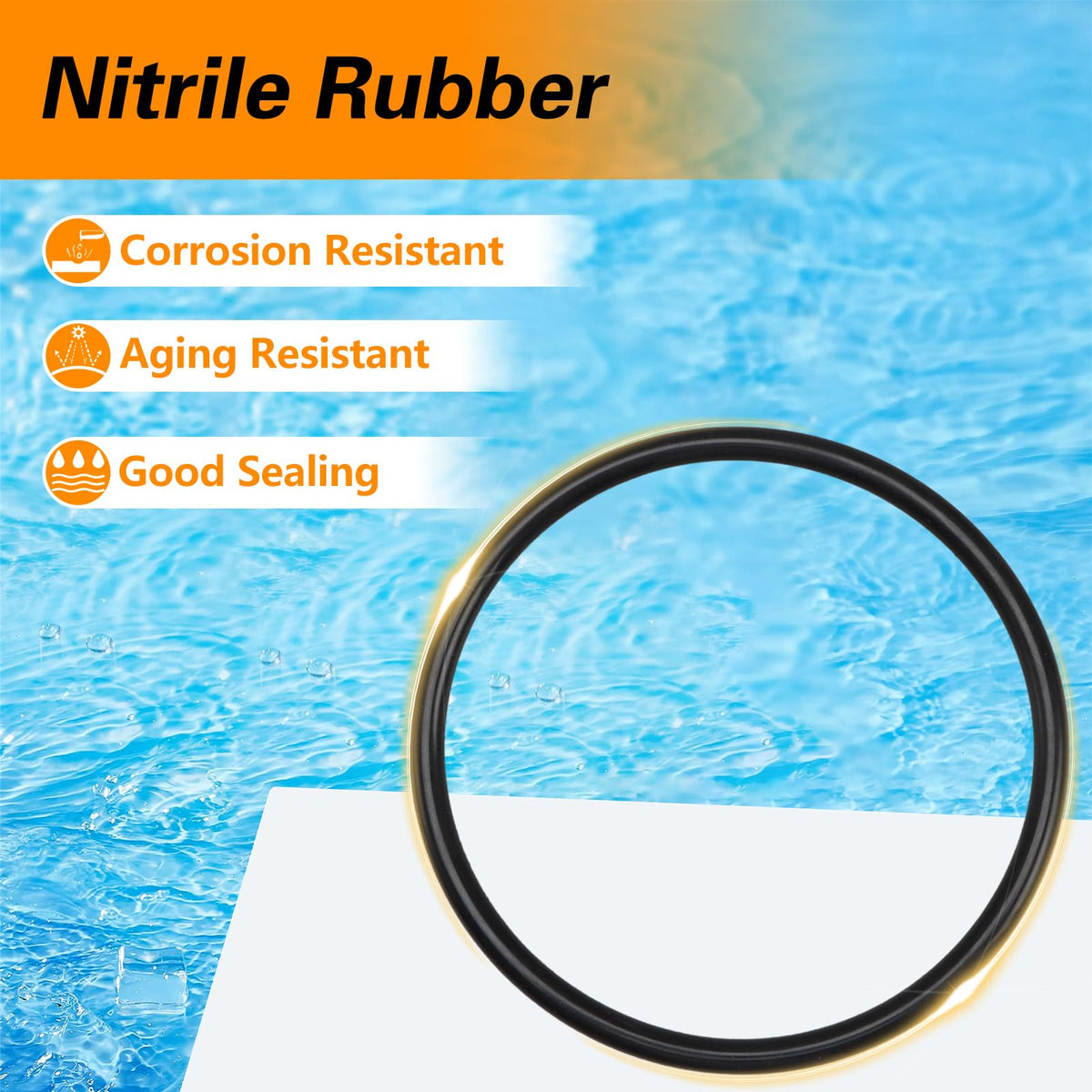 RUHUALIFE screen component for consistent filtration in chlorinator assembly