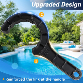 RUHUALIFE wrench with 2 O-Rings included, ready-to-use seal replacement kit.