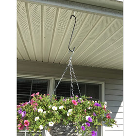 RUIBOLU heavy-duty S hooks in stainless steel for kitchen organization