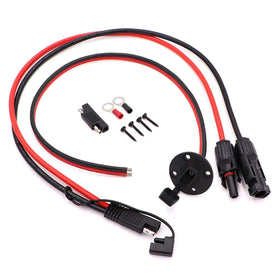 Ruikarhop solar connector SAE adapter with 10AWG cable for quick, sturdy connections