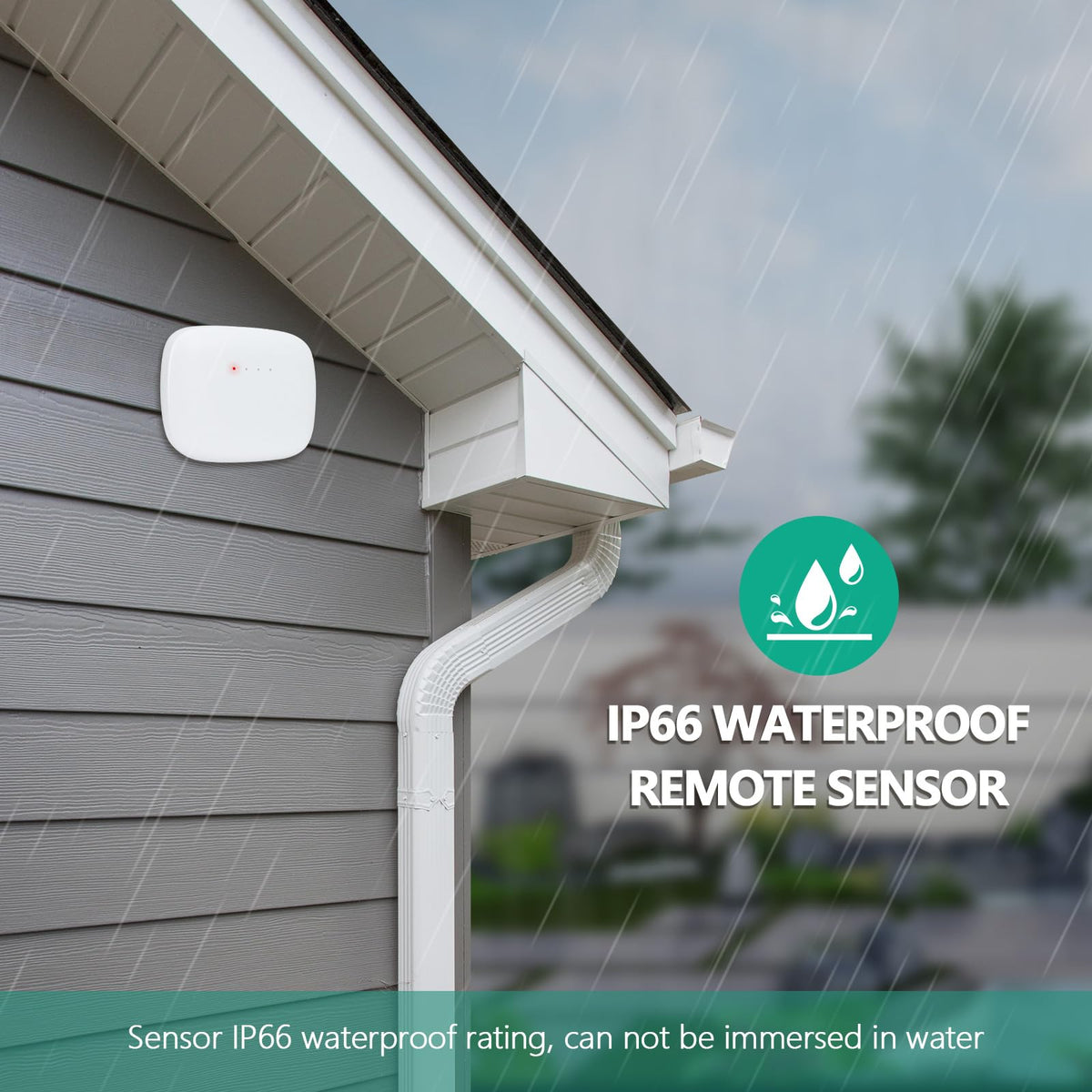 RUIKORING IP66 weatherproof housing keeps the unit reliable in bad weather