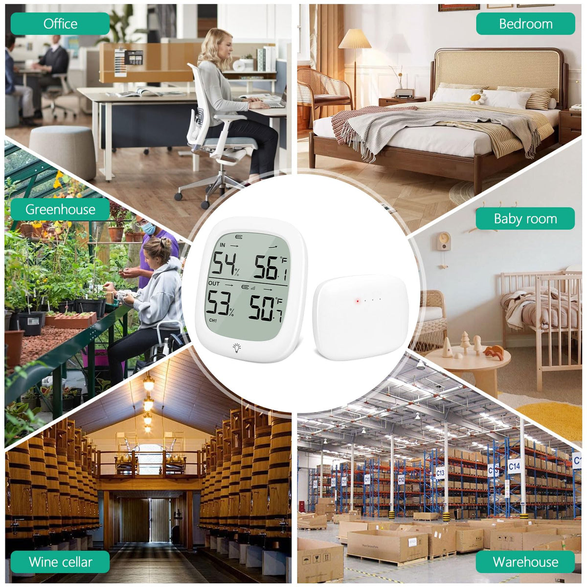 RUIKORING compact package includes TH2, TH3, and a manual