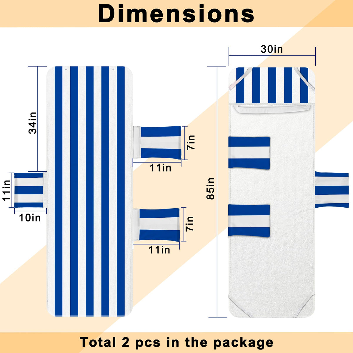 Ruikyhom cover features expansion straps on corners to stay secure on windy days.