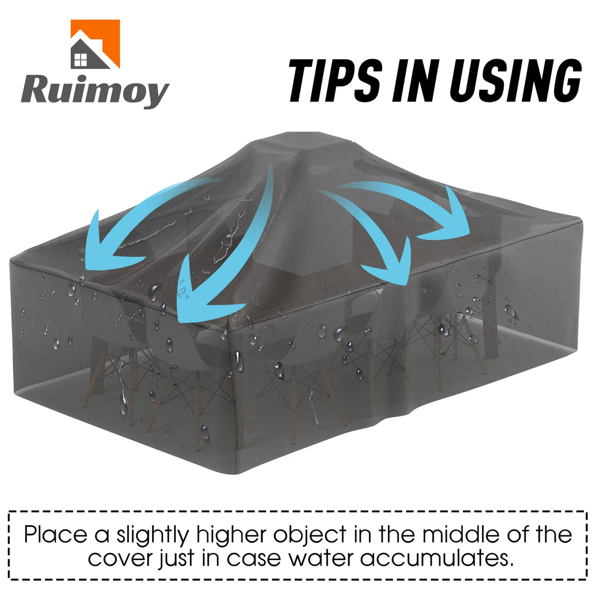 Ruimoy PU-taped seams reinforce durability and waterproofing