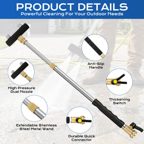 Ruirgo leak-proof cap and sealing tape prevent drips during operation.