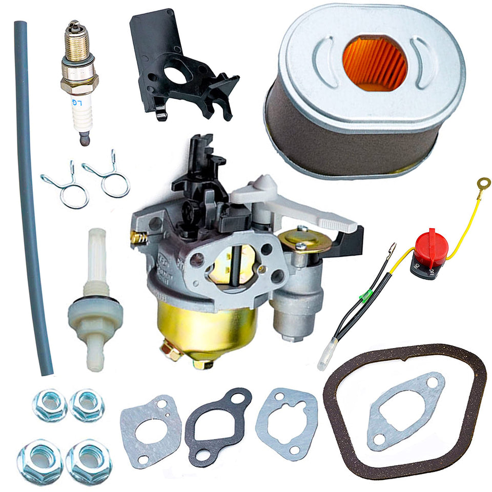 Ruma carburetor kit for Honda GX160 with sediment bowl improves fuel filtration.