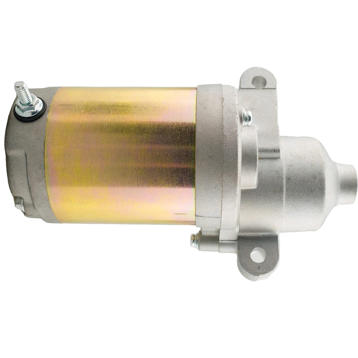 Ruma starter includes spark plug for maintenance on compatible engines.