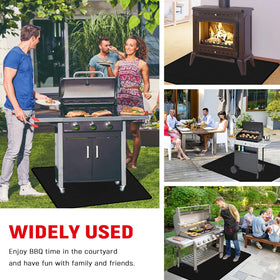 Rumlick multi-use mat suitable for fire pits, grills, and patios.