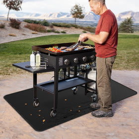 Rumlick outdoor-grade protection for fire pits, fireplaces, and tailgate grills.