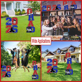 Runleo grad-photo prop helps capture memories with festive backdrop.