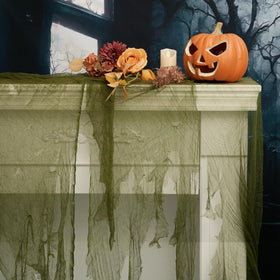 RunNico 200x36 green gauze offers long, customizable coverage for walls and stairs.
