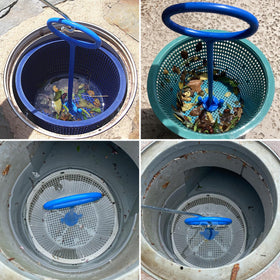 RunNico above-water extension reduces bending during cleanup.
