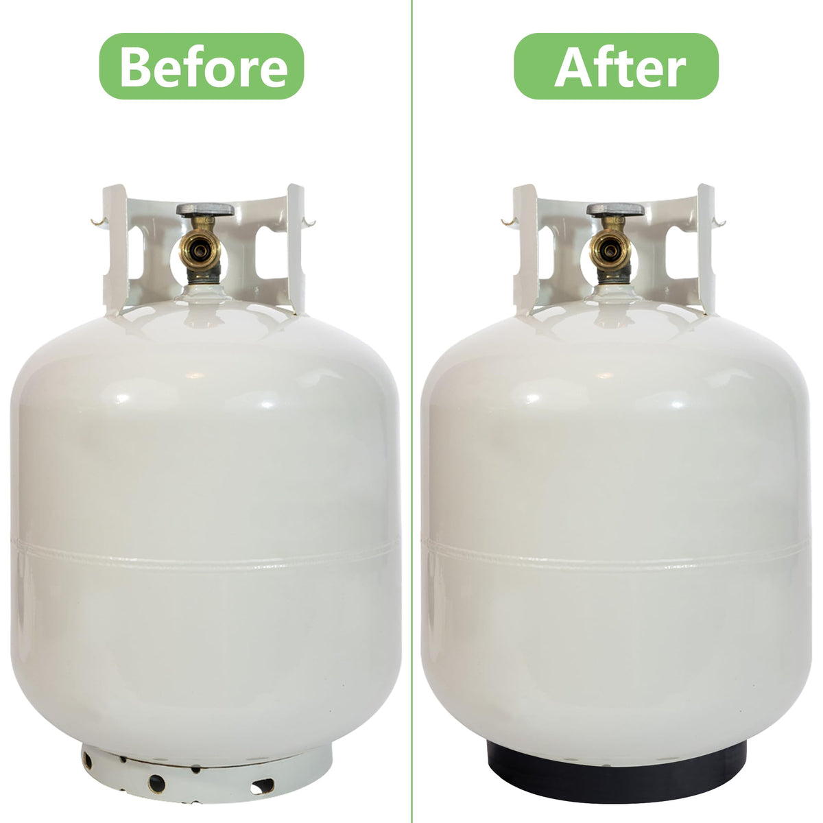 RunNico propane tank monitor elevation ensures clearance and accurate readings