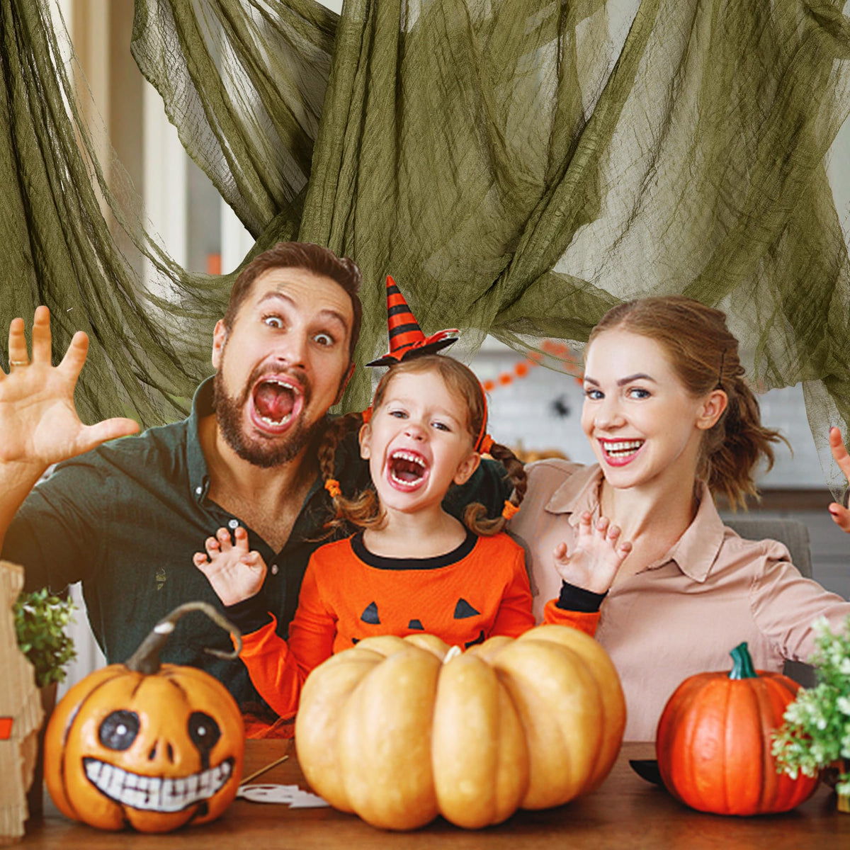 RunNico yard spooky background decoration provides scalable backdrop for haunted spaces.