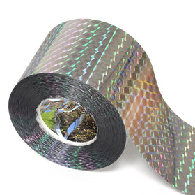 Ruolan Bird Scare Tape double-side reflective deterring birds from sunlit surfaces.