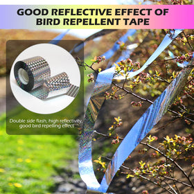 Ruolan Bird Scare Tape UV-Resistant Material endures weather and sun exposure.