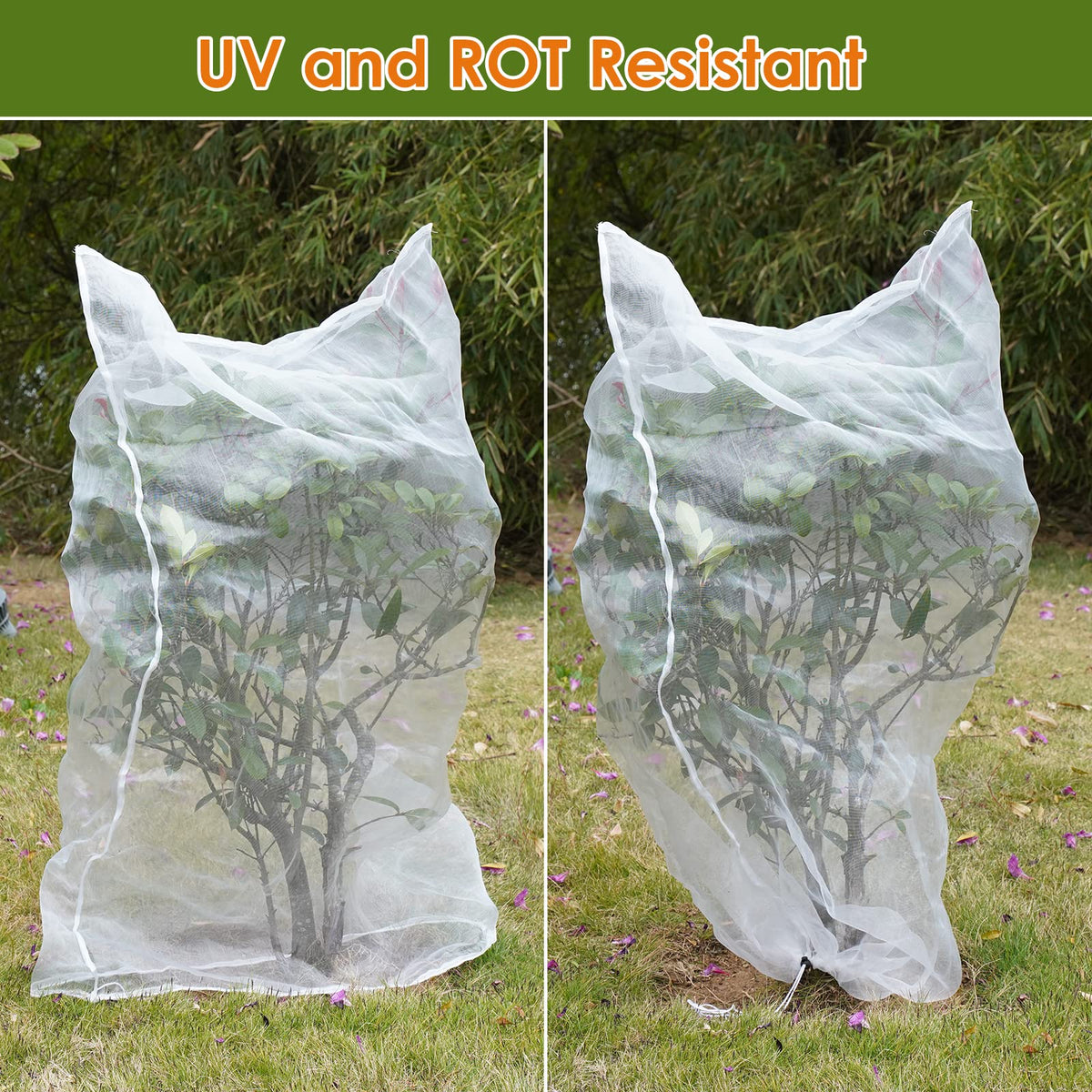 Ruolan durable polyethylene netting resists tearing and outdoor wear.