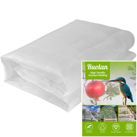 Ruolan garden netting covering plants with 10x33 ft protection against pests