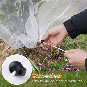 Ruolan versatile garden netting suitable for coops, greenhouses, and patios.
