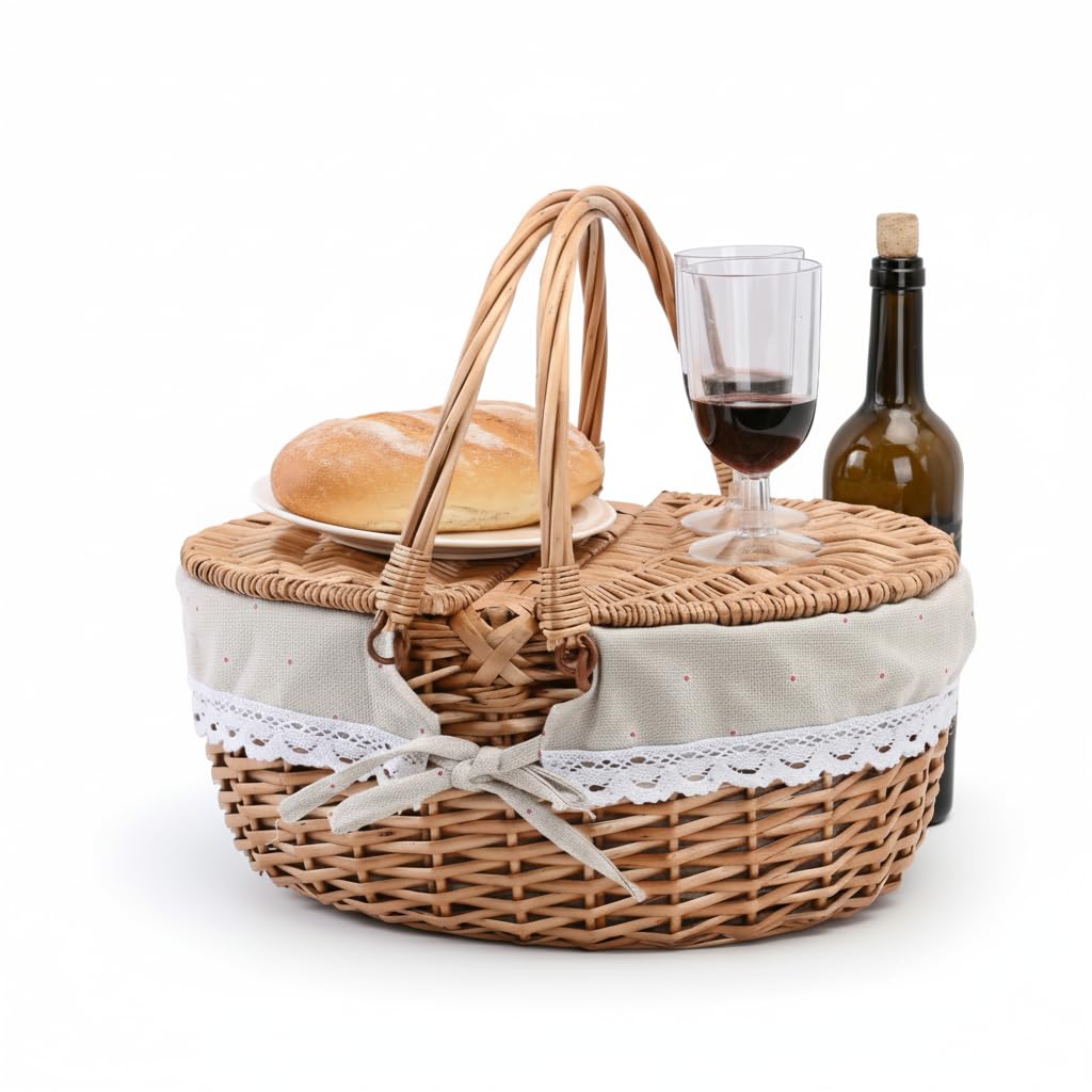 RURALITY little flowers motif adds a charming touch to outings.