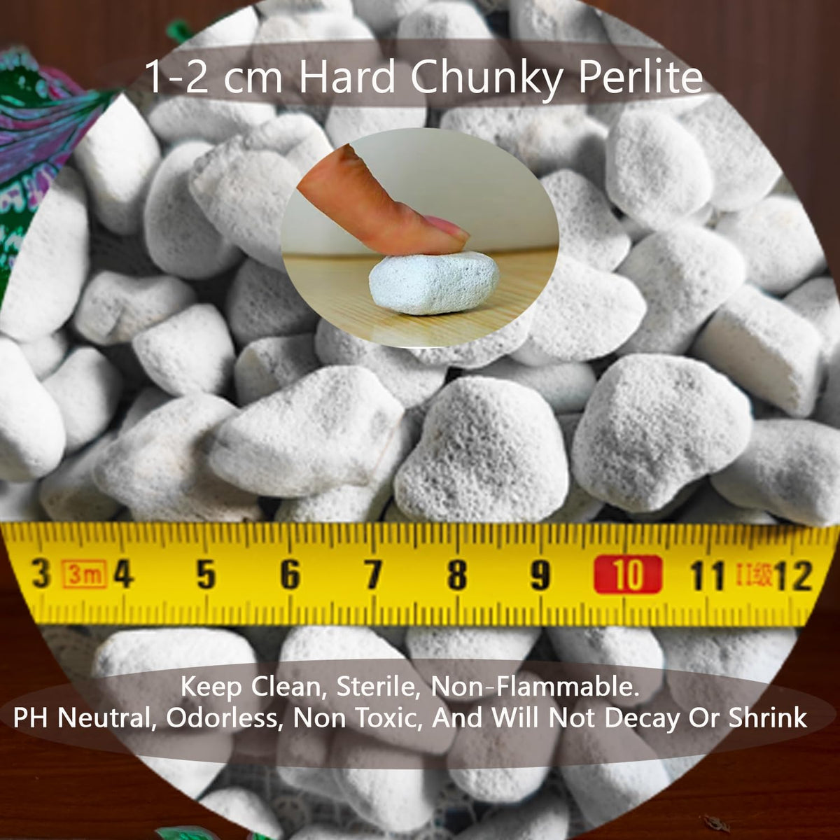 Rurtsva hydroponic perlite adds porosity and drainage in growth systems.