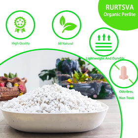 Rurtsva perlite dry granules ideal for seed starting and root aeration
