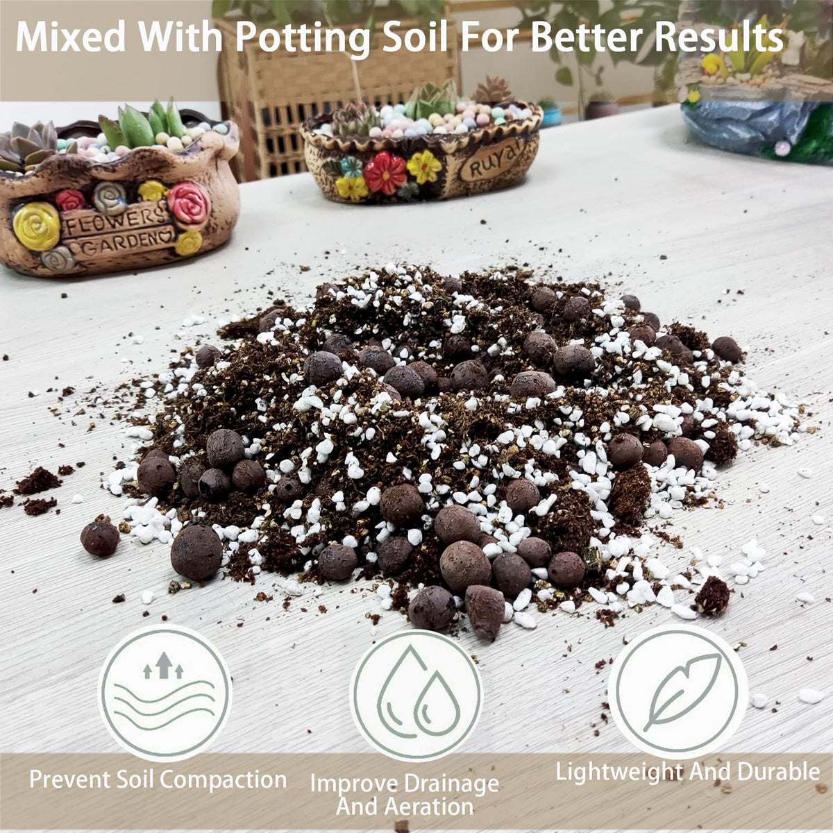 Rurtsva vermiculite for rooting cuttings supports root anchorage and growth.