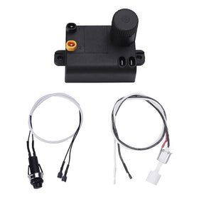 Rushare 7642 installed on Weber Spirit front-control model for quick ignition.