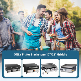 Rushare 17-inch Blackstone griddle compatibility for seamless fuel hookups