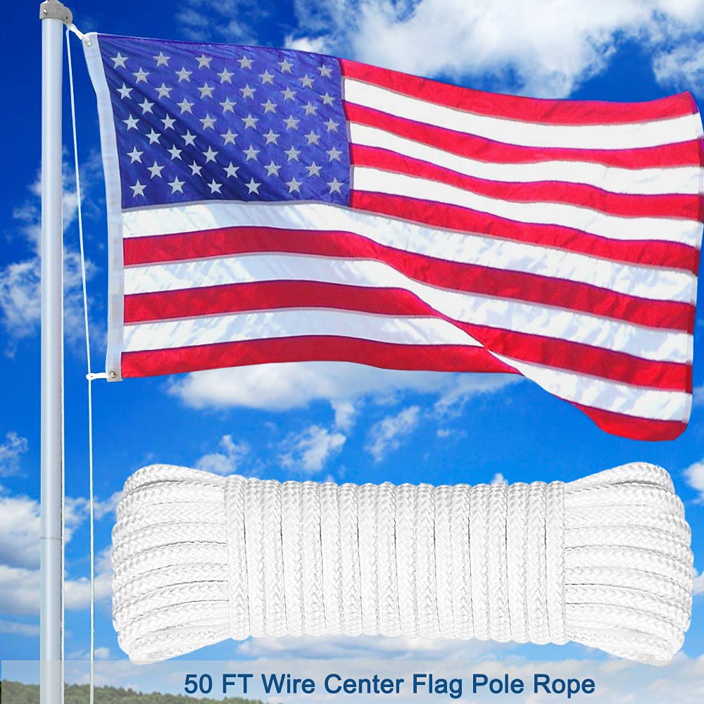 RUSON flagpole installation kit simplifies mounting on 25 ft poles.