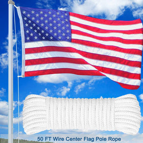 RUSON flagpole installation kit simplifies mounting on 25 ft poles.