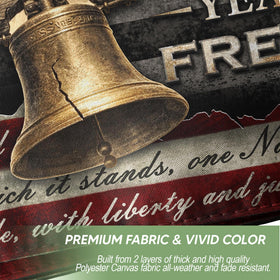 RustField Co. year-round polyester flag resists fading in any season.