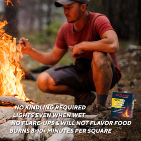 Rutland Safe Lite square beside a grill for simple barbecue starts.