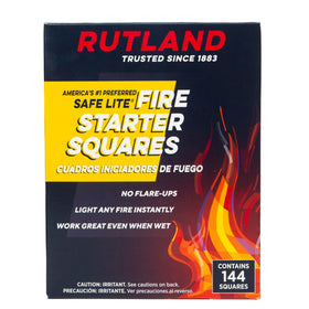 Rutland Safe Lite square is water-resistant and odorless for clean starts.
