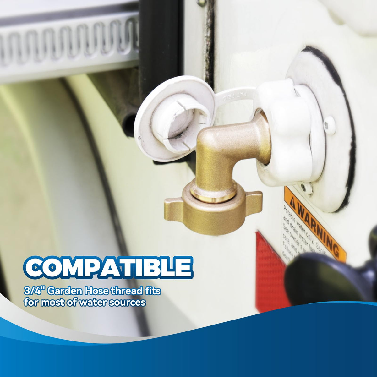 RVGUARD hose-seal-washer included ensuring a tight leak-free seal