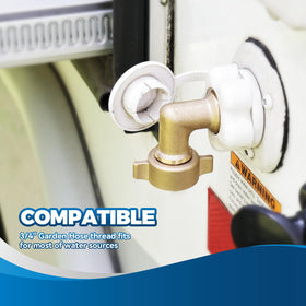 RVGUARD hose-seal-washer included ensuring a tight leak-free seal