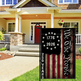 Rvsticty flag colors enhance curb appeal during celebrations