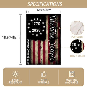 Rvsticty USA flag fabric texture close-up shows durable polyester