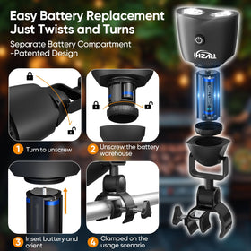 RVZHI Grill Light offers two brightness settings for versatile cooking