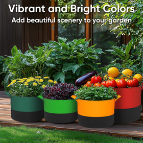 RVZHI grow bags with thick handles for easy transport indoors or outdoors.