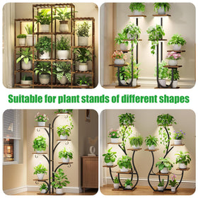 RWNTAO easy-installation clamps secure lamp position on shelves
